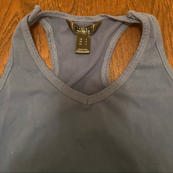 Blue Teal Streetwear society Bodysuit - Picture 3 of 5